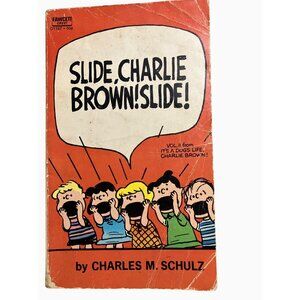 Slide Charlie Brown! Slide! By Charles M. Schulz Vintage Paperback Vol. II